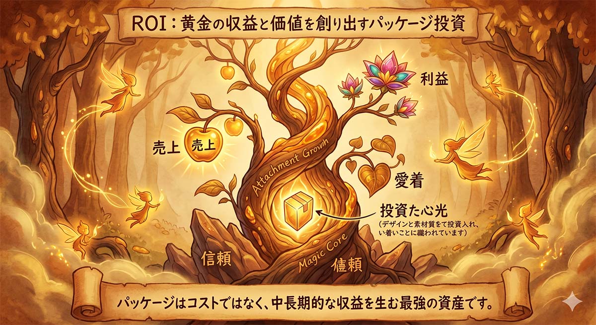 ROI:黄金の収益と価値を創り出すパッケージ投資