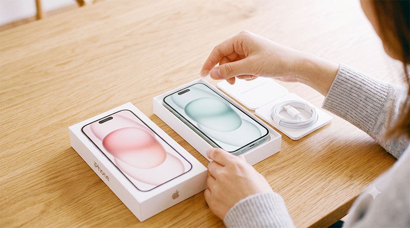 アップルのパッケージ