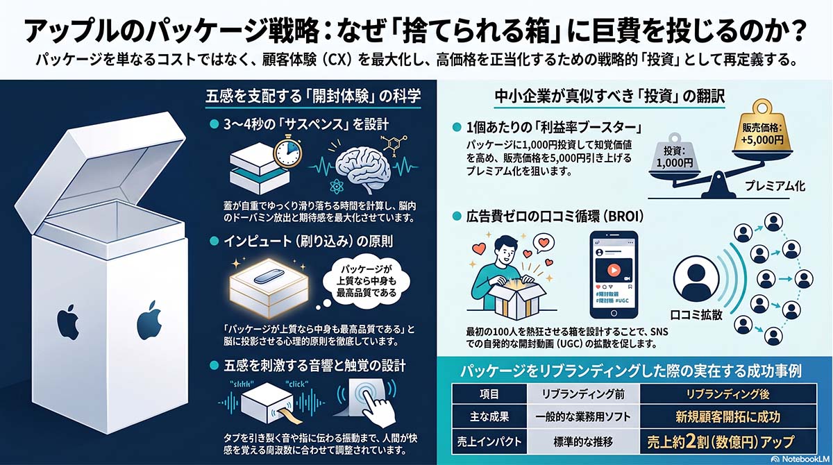 アップルのパッケージ戦略:なぜ捨てられる箱に巨費を投じるのか?